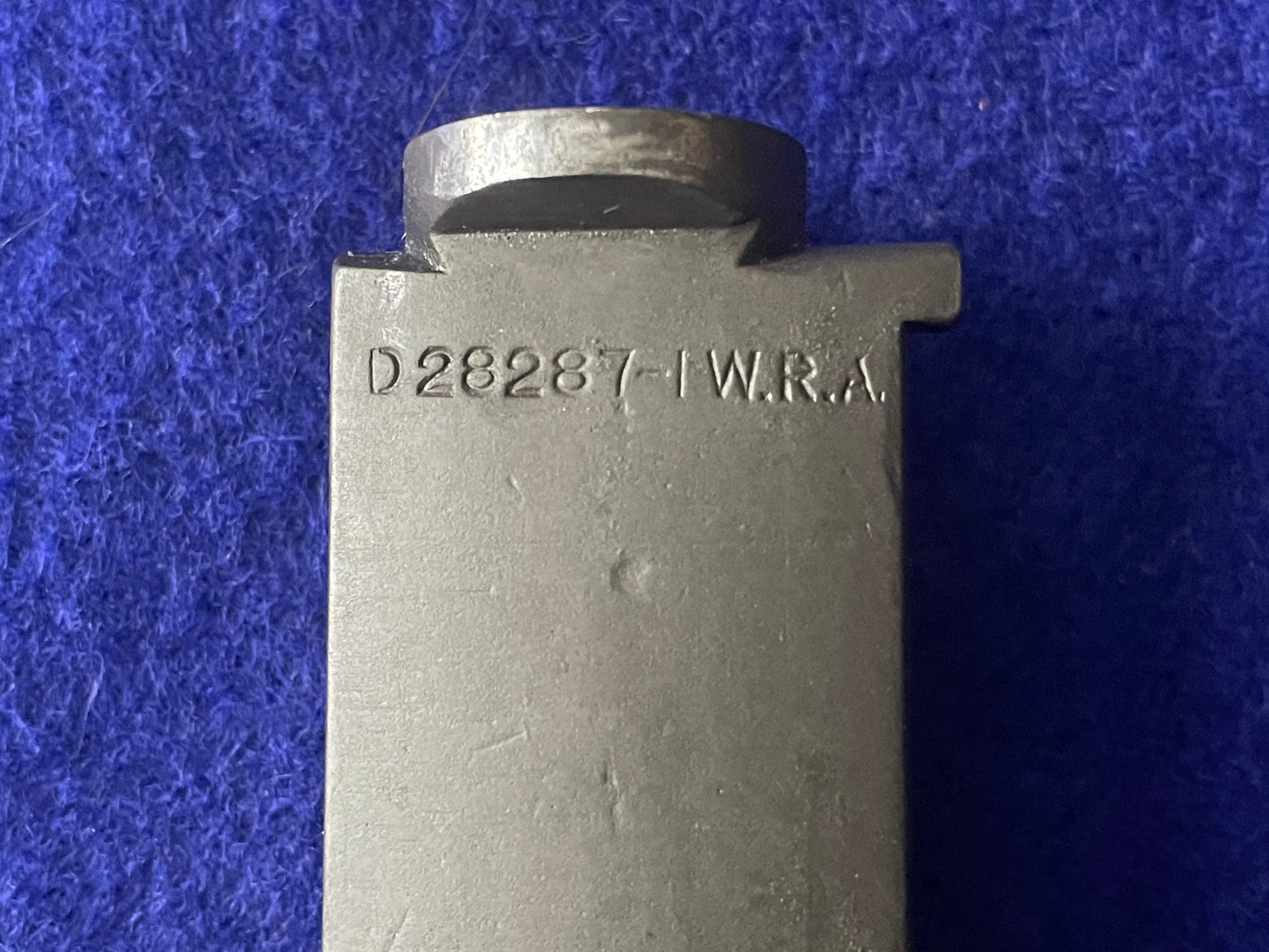 Winchester M1 Garand complete bolt marked "D 28287-1 W.R.A."