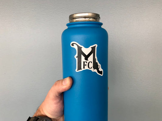 Pegatina con el logo 'MFC' del Medio Oeste - Mate