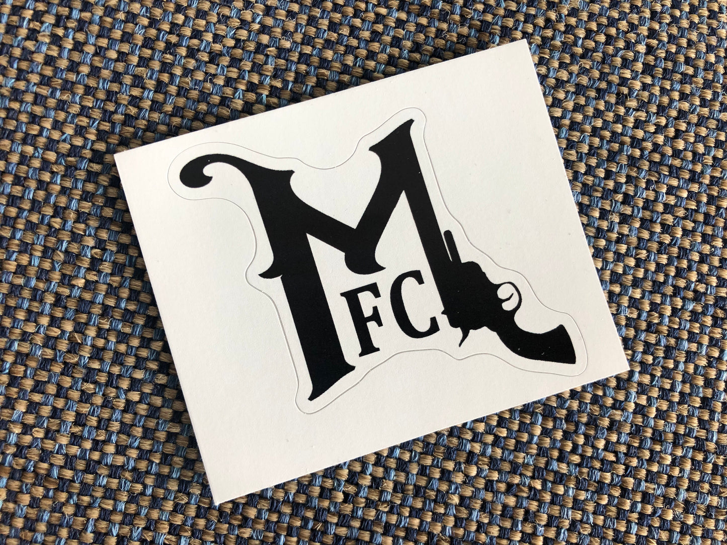 Pegatina con el logo 'MFC' del Medio Oeste - Mate