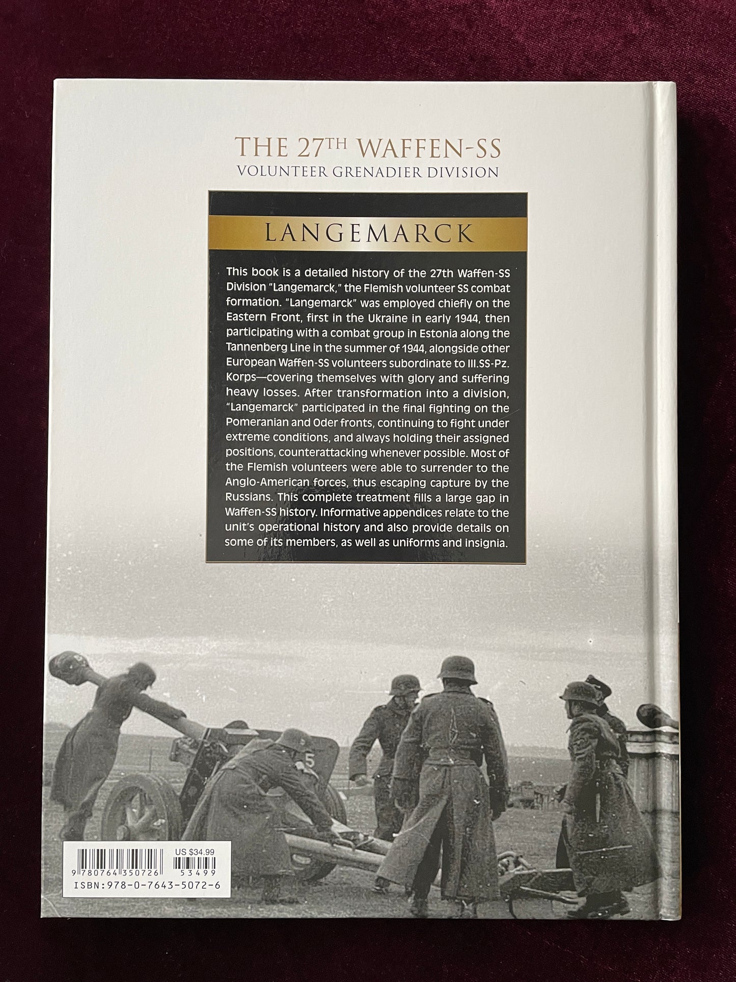 The 23rd Waffen-SS Volunteer Panzergrenadier Division, Langemarck.