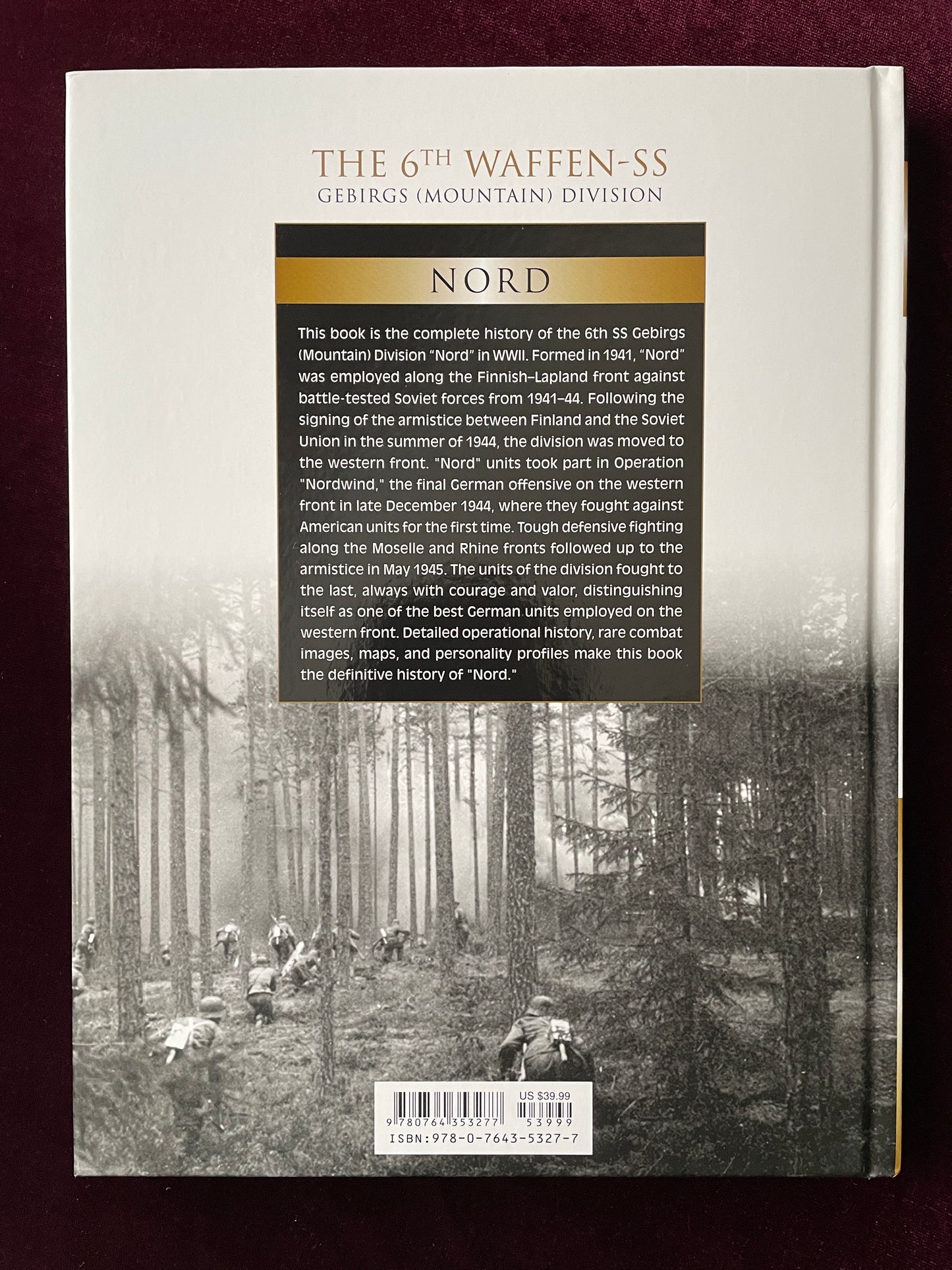 The 6th Waffen-SS Gebirgs (Mountain) Division