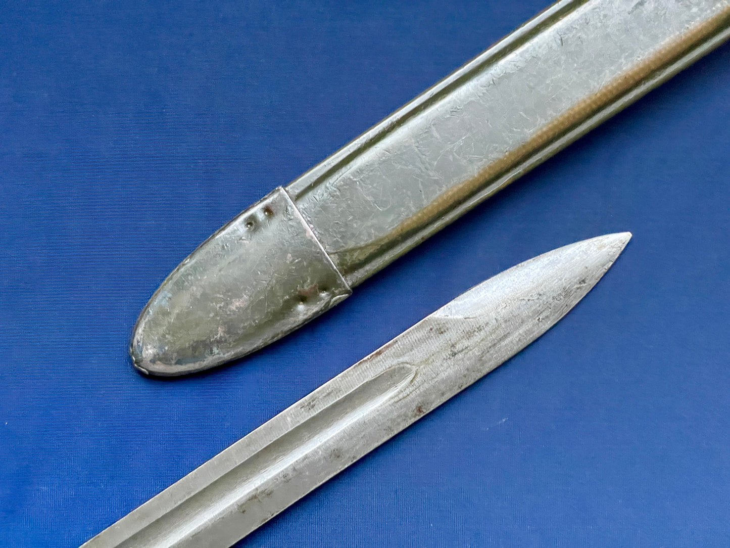 Greek M1 bayonet with scabbard