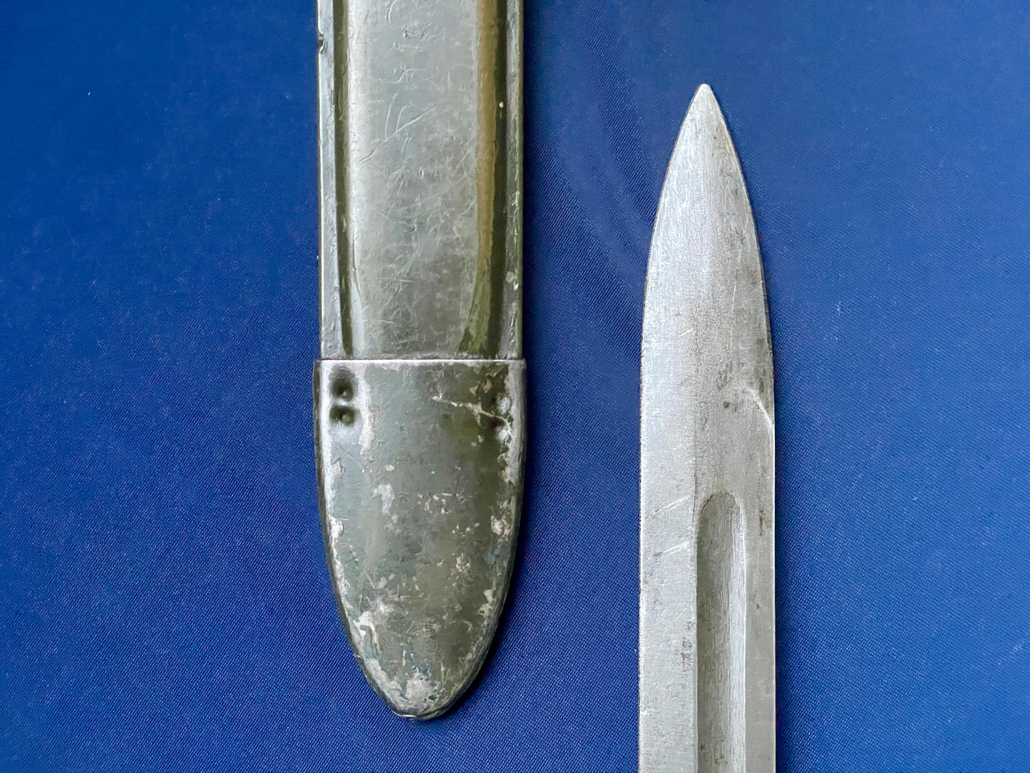 Greek M1 bayonet with scabbard