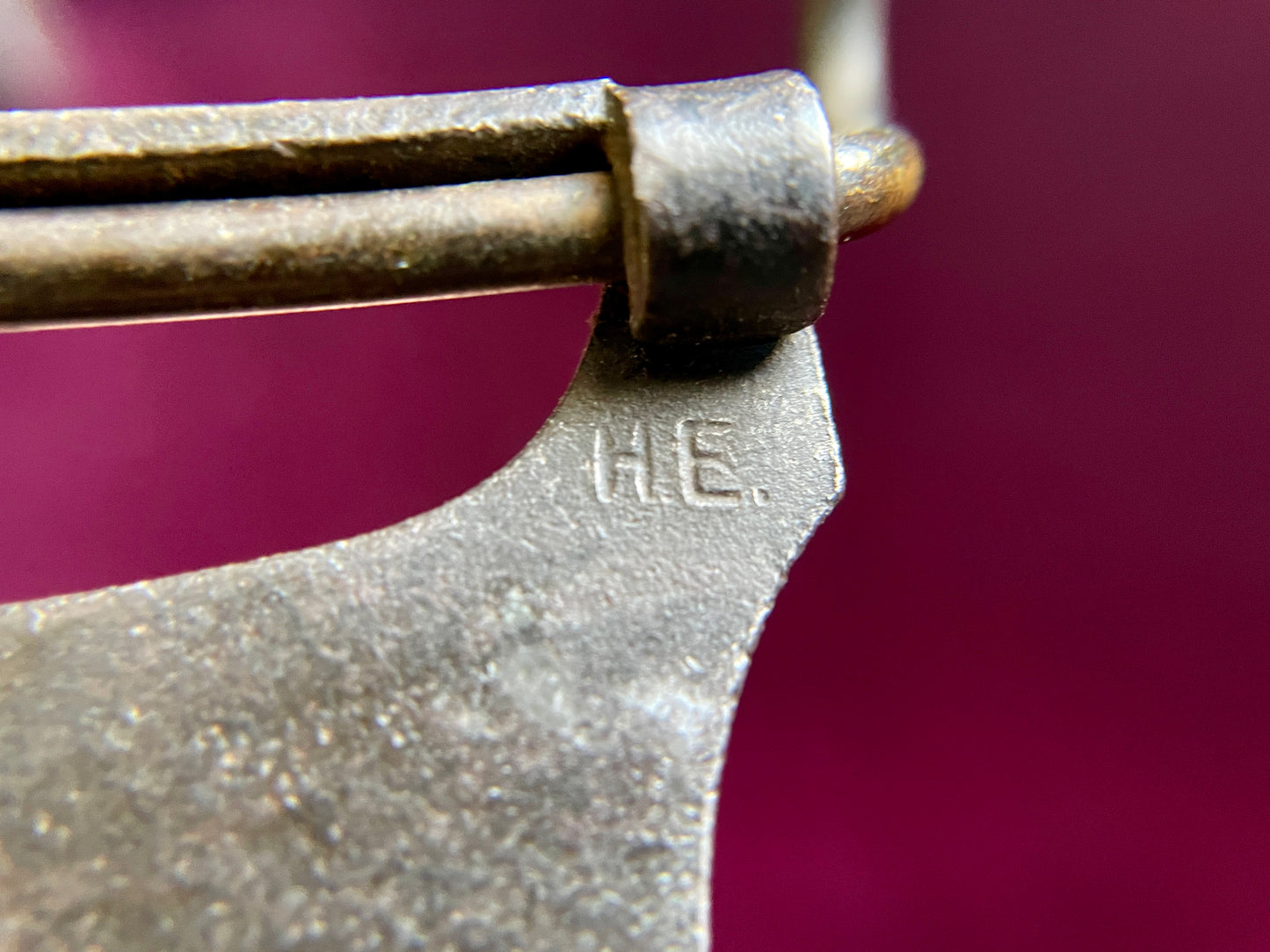 U.S. 1917 L. F. & C. type 2 trench knife with scabbard.