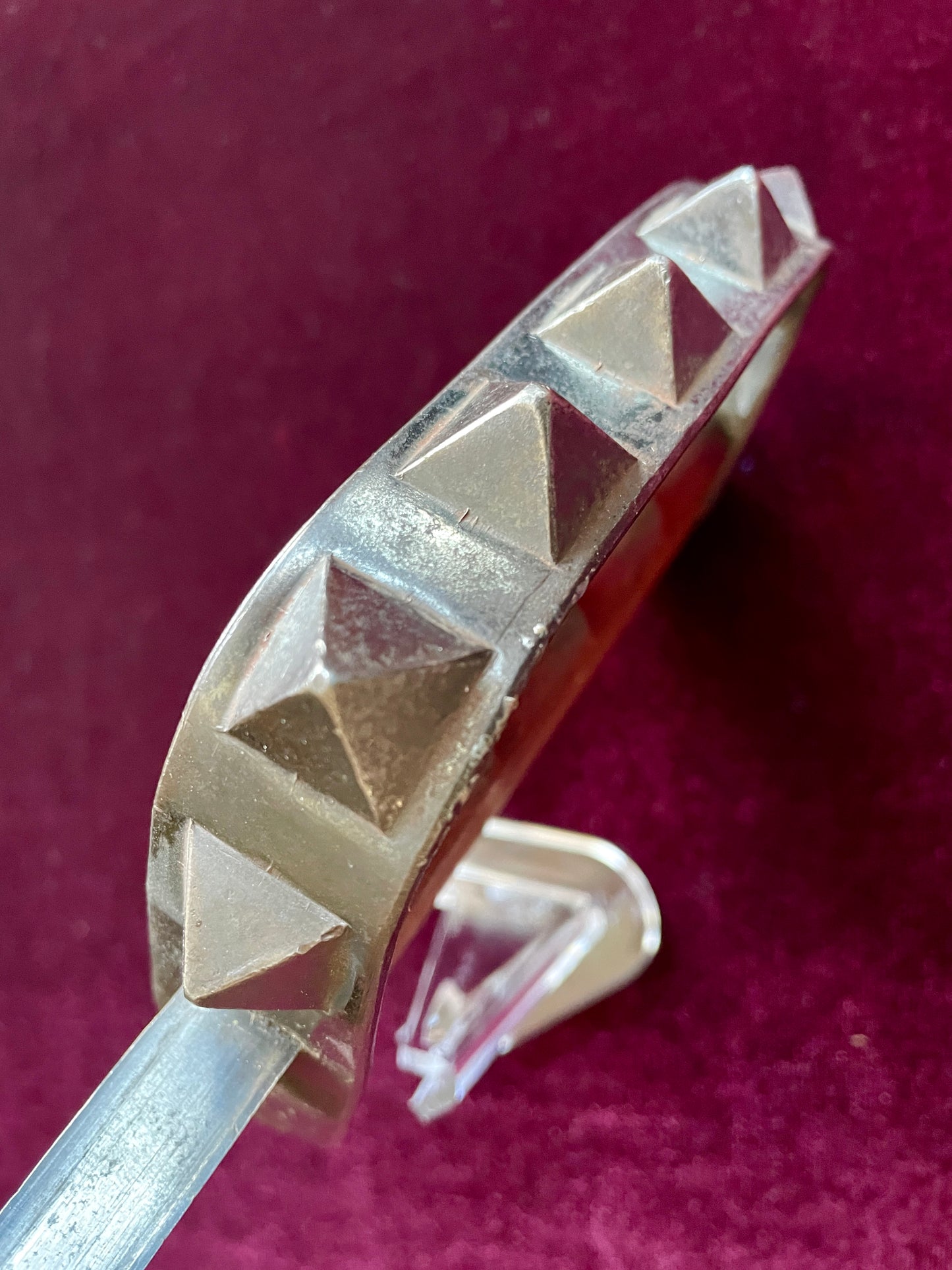 U.S. 1917 L. F. & C. type 2 trench knife with scabbard.