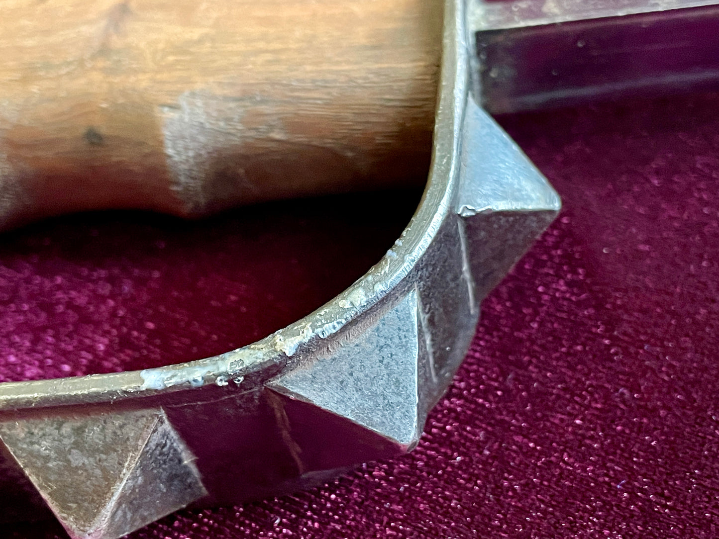 U.S. 1917 L. F. & C. type 2 trench knife with scabbard.