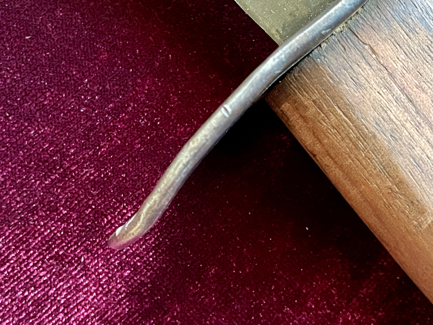 U.S. 1917 L. F. & C. type 2 trench knife with scabbard.