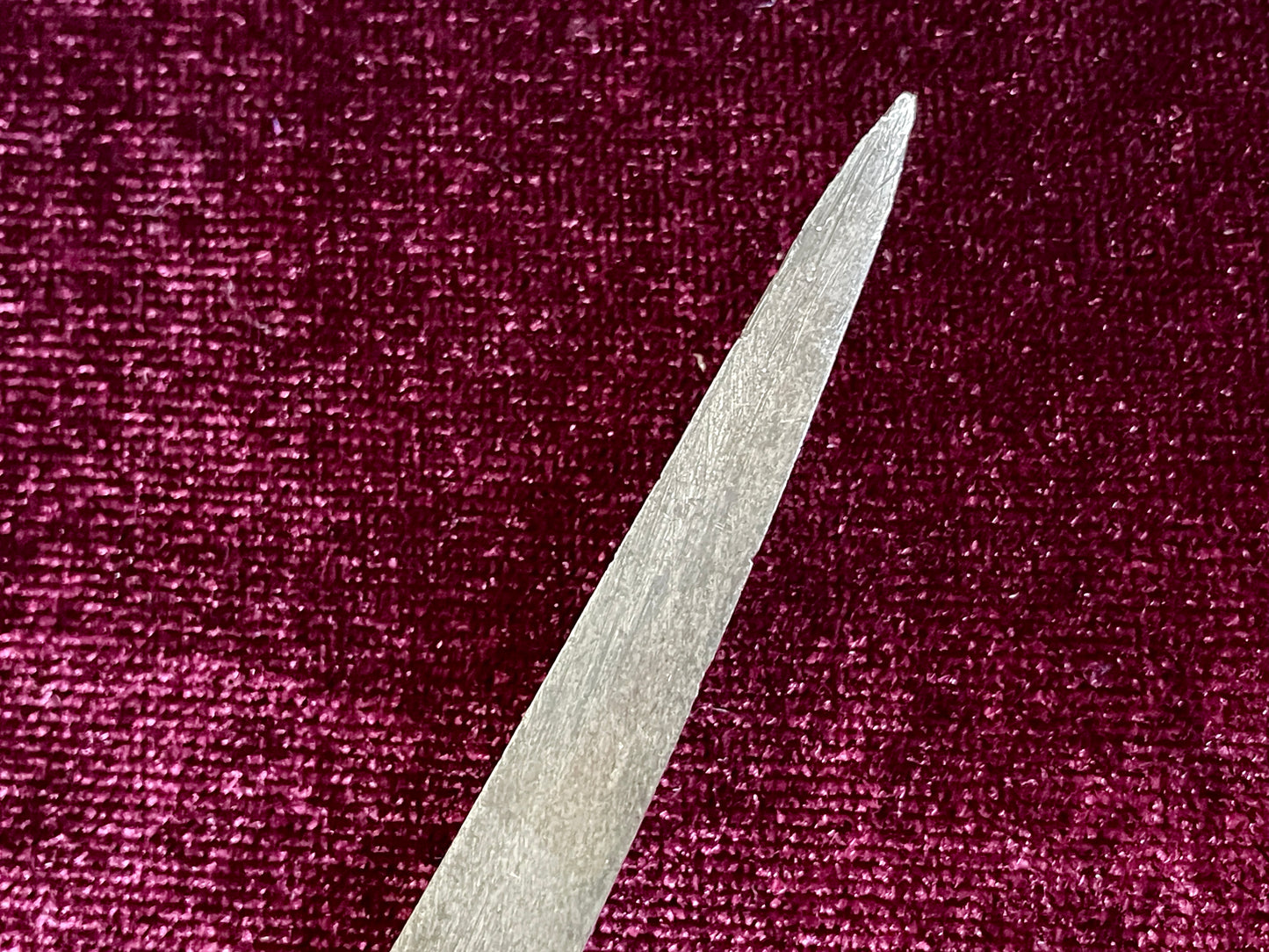 U.S. 1917 L. F. & C. type 2 trench knife with scabbard.