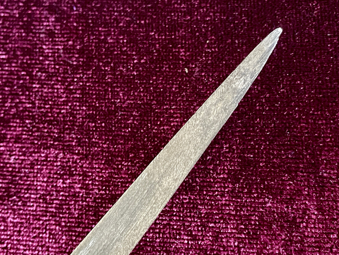 U.S. 1917 L. F. & C. type 2 trench knife with scabbard.