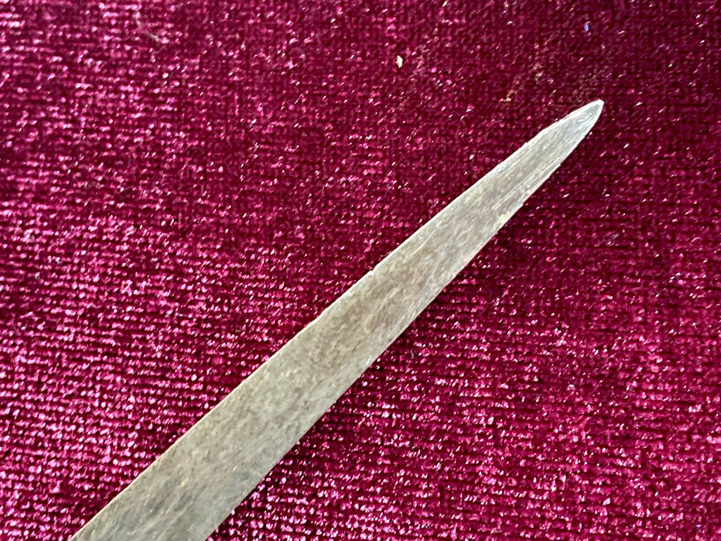 U.S. 1917 L. F. & C. type 2 trench knife with scabbard.