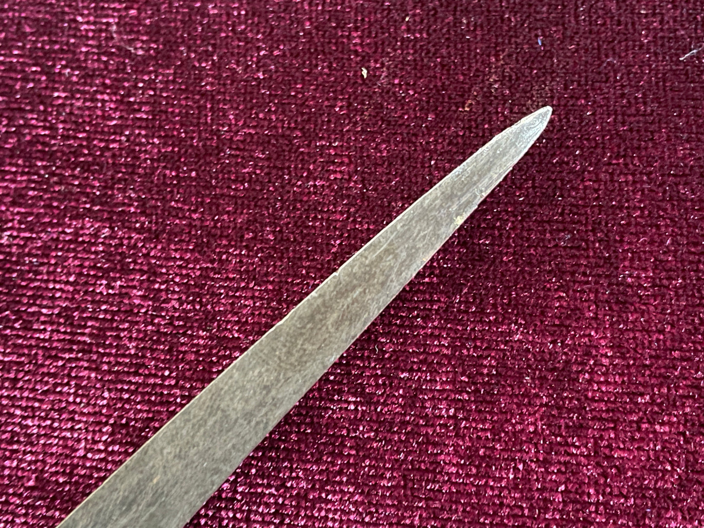 U.S. 1917 L. F. & C. type 2 trench knife with scabbard.