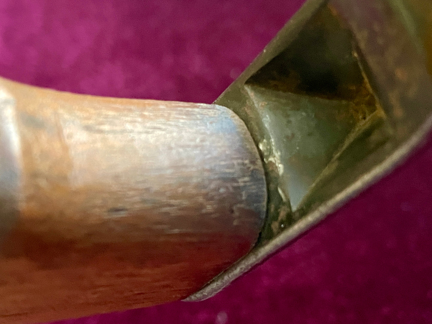 U.S. 1917 L. F. & C. type 2 trench knife with scabbard.