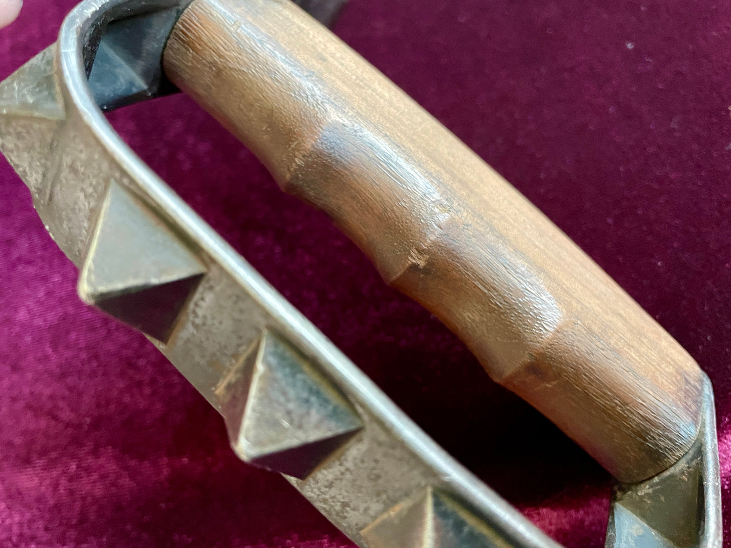 U.S. 1917 L. F. & C. type 2 trench knife with scabbard.