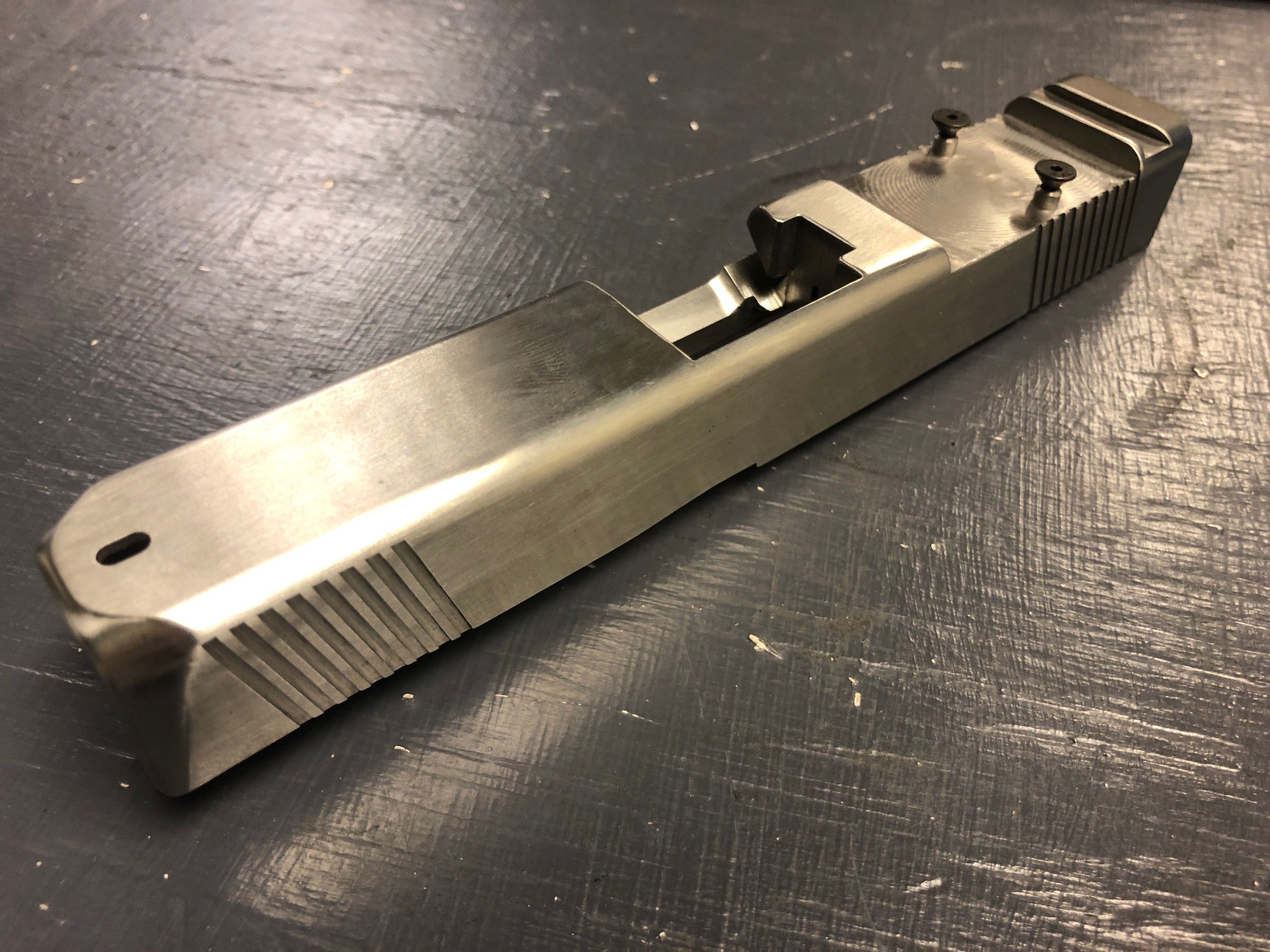 Stainless Steel G19/P80 (gen.1,2,3) slide, RMR cut. – Midwestern ...