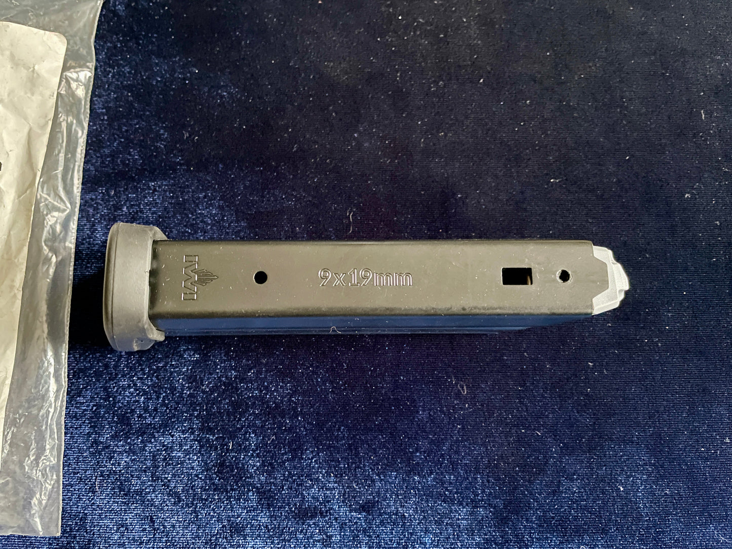 IWI MASADA 9mm 17 rd mag for standard and tactical models. NOS