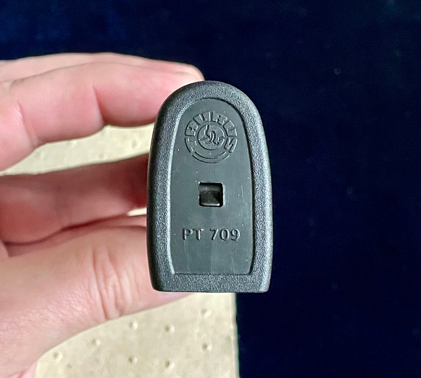 (2)Taurus PT 709 7 rd 9mm mag. First gen OEM factory mags