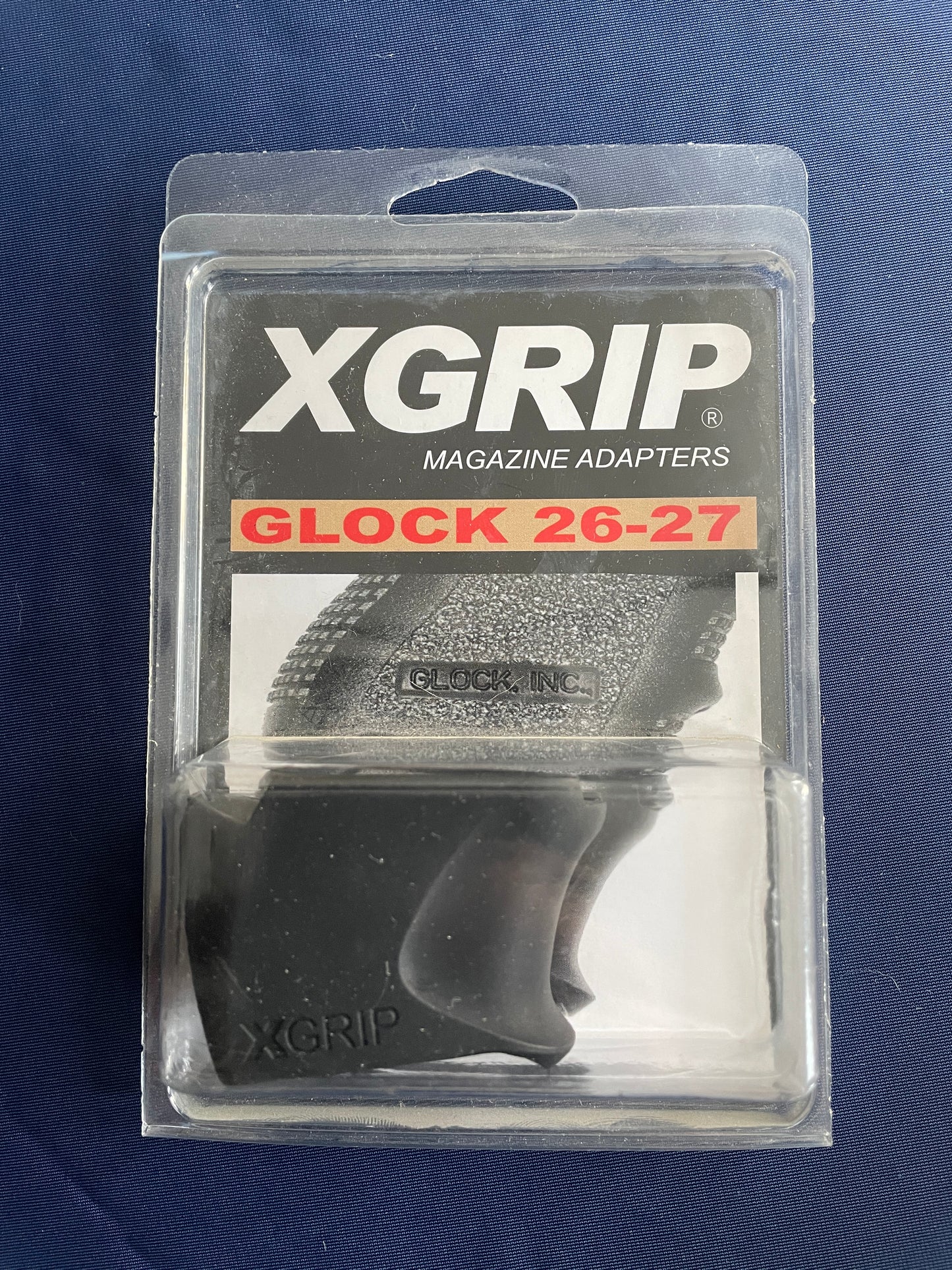 XGRIP GL26-27 magazine adaptor for Glock 26-27. Use g17/g22 mags in your G26/27!