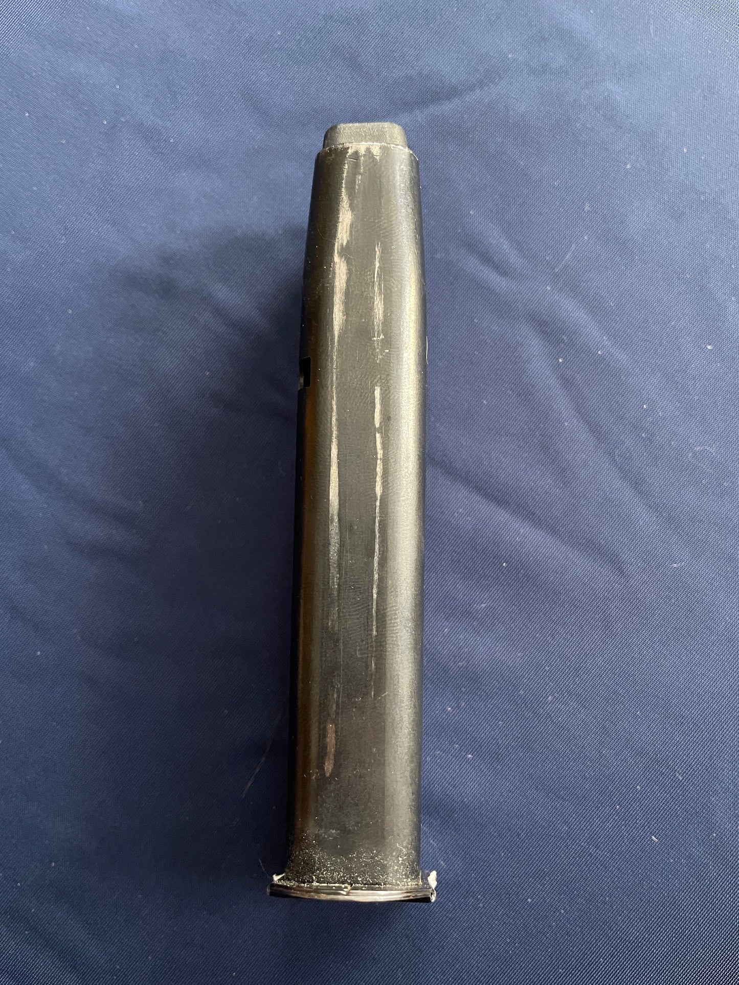 CZ 75 blued steel magazine.