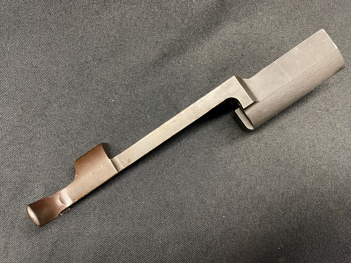 IBM M1 carbine operating slide. "AOB" marked, type III. WWII