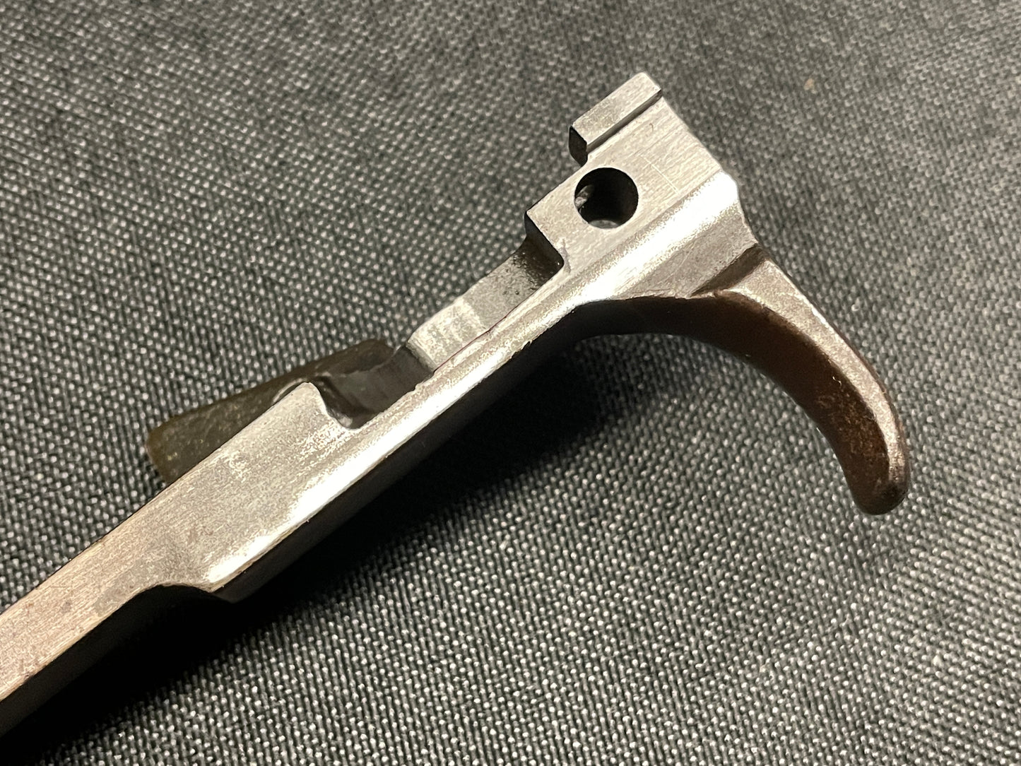 IBM M1 carbine operating slide. "AOB" marked, type III. WWII