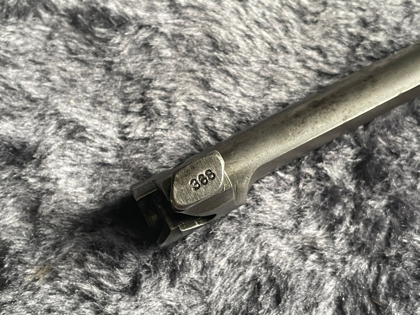 Standard Products M1 carbine flat bolt, stripped. USGI WWII