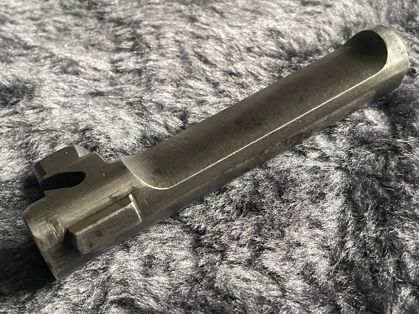 Standard Products M1 carbine flat bolt, stripped. USGI WWII