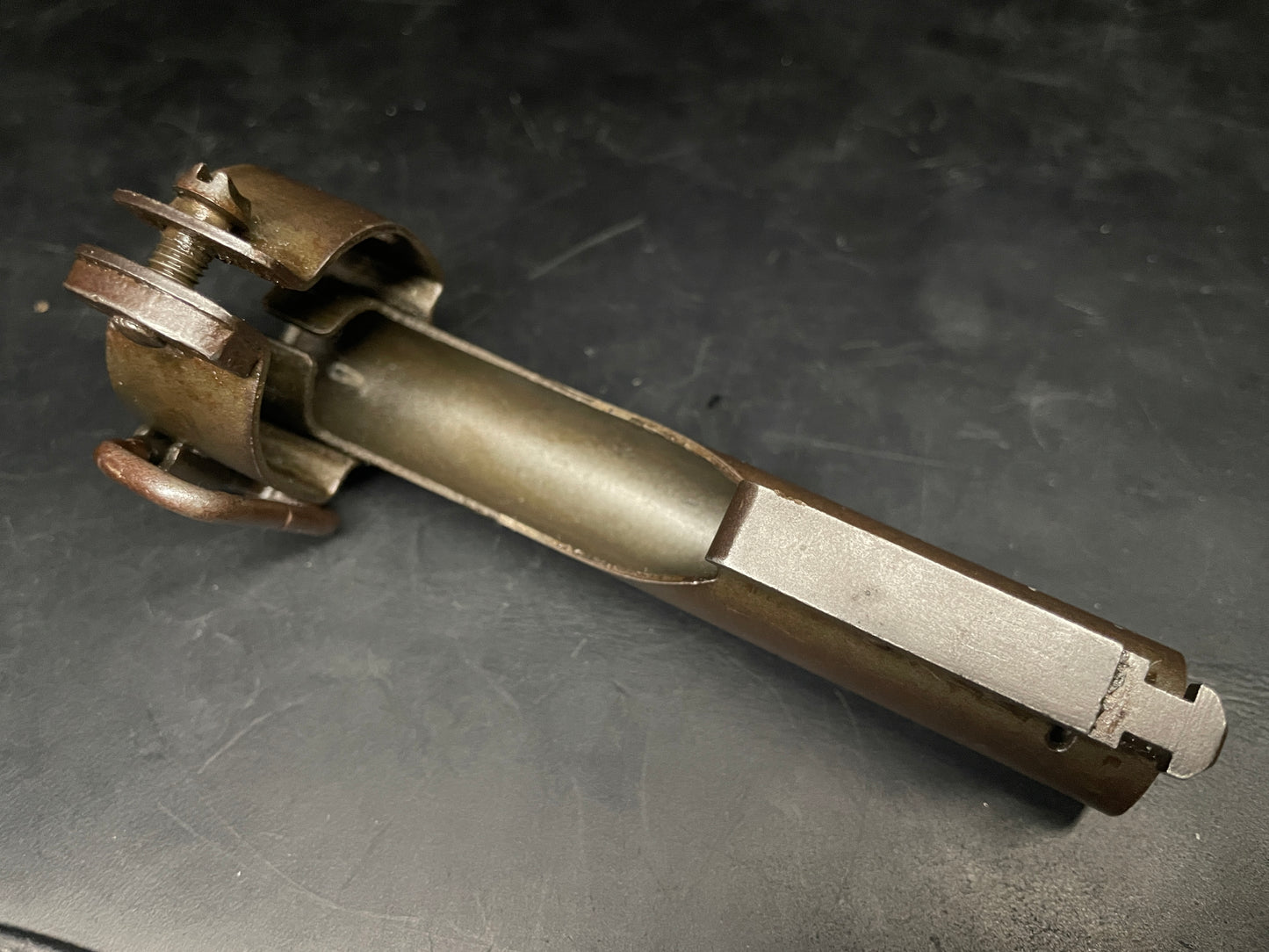Inland, Type III barrel band, M1 Carbine. Marked " KI " WWII, USGI. FREE SHIPPING