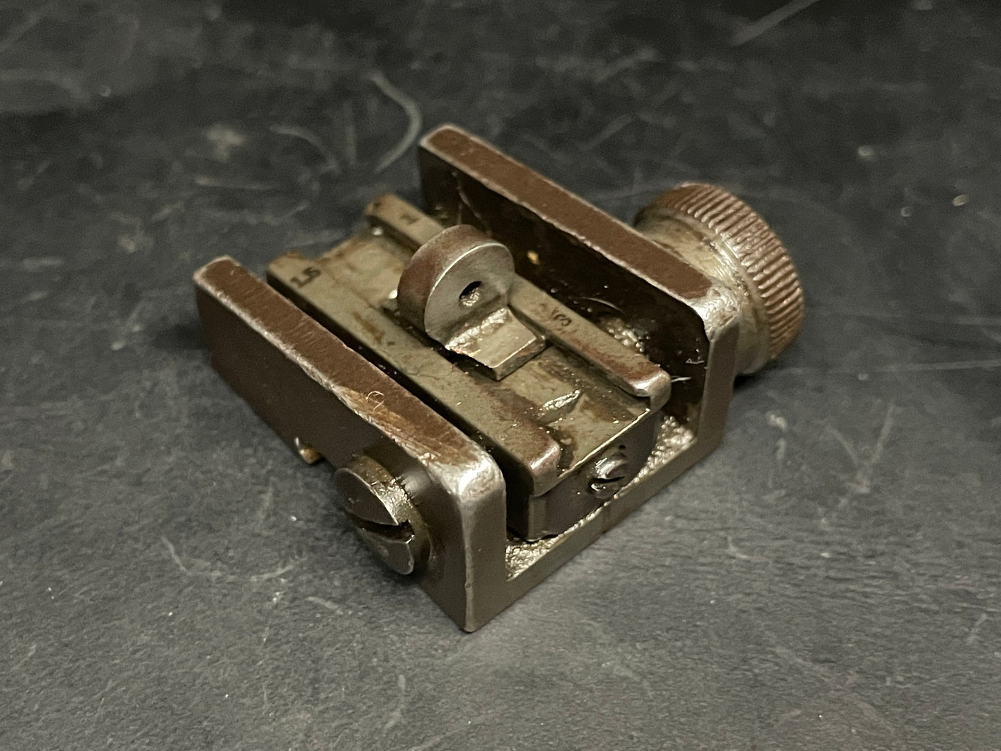 M1 carbine, Type 2 rear sight. Hin the shield marked. FREE SHIPPING