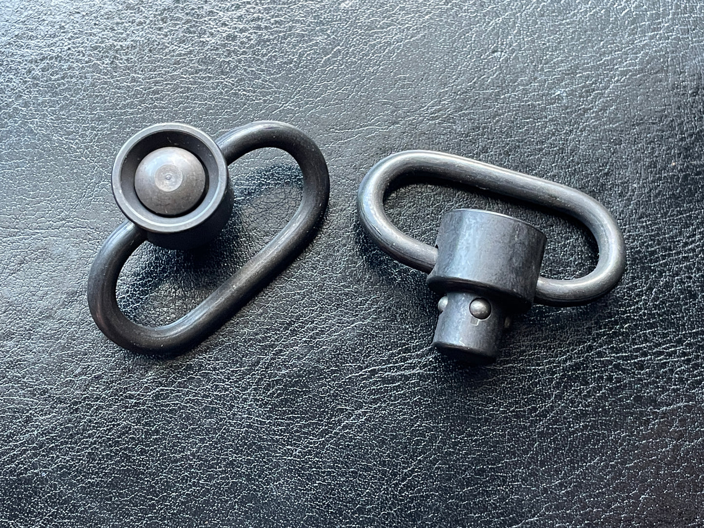 QD sling swivel pair. Unmarked, NOS, good quality. FREE SHIPPING