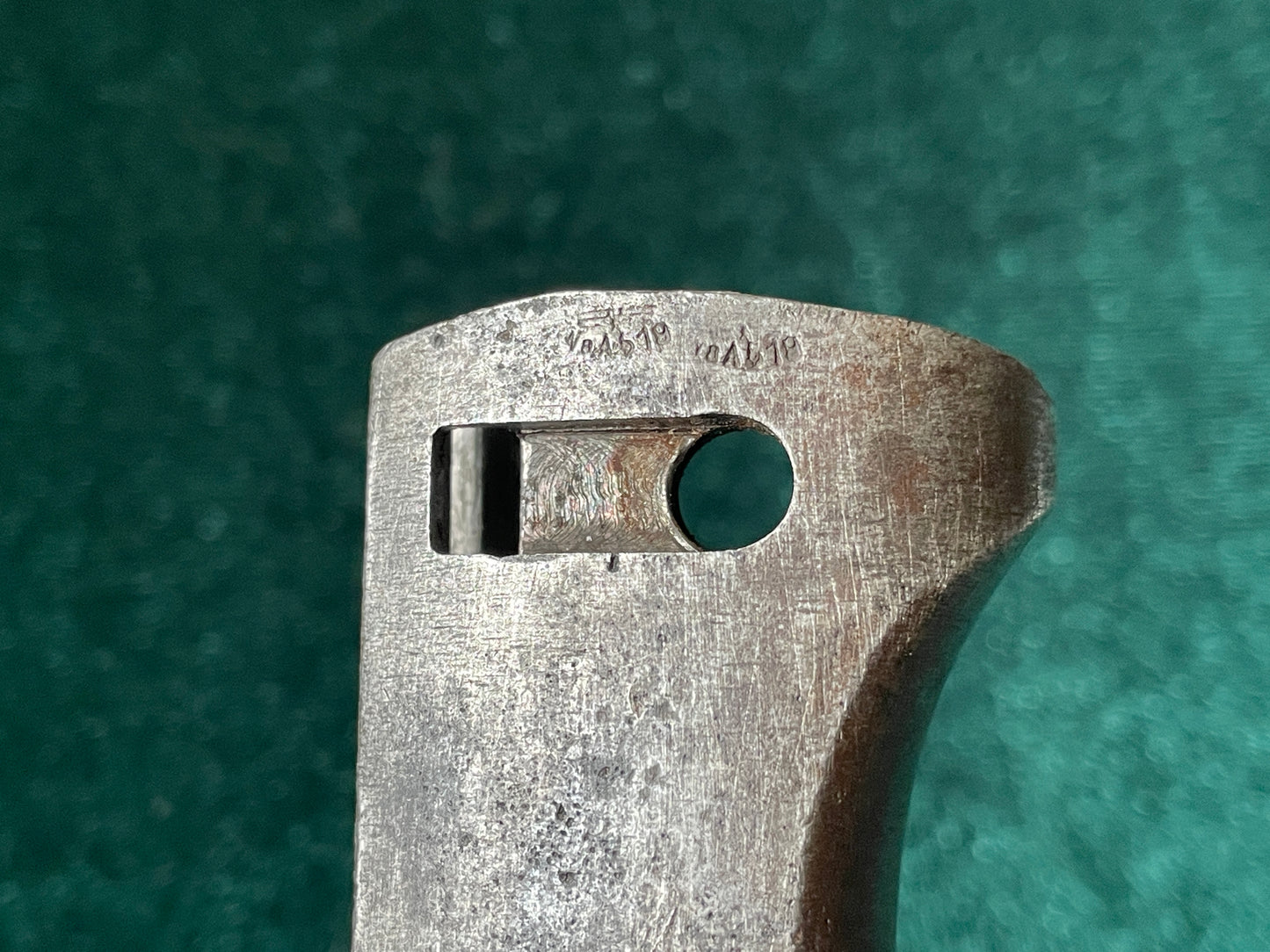 K98 bayonet, stripped. German WWII marked bayonet body