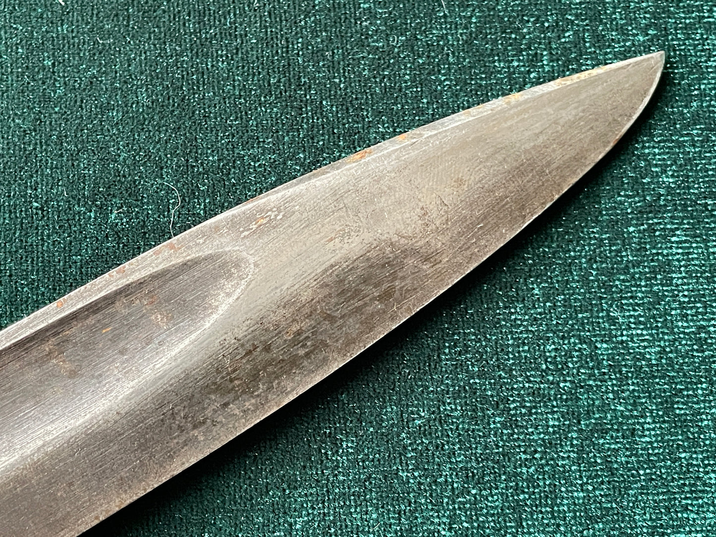 K98 bayonet, stripped. German WWII marked bayonet body