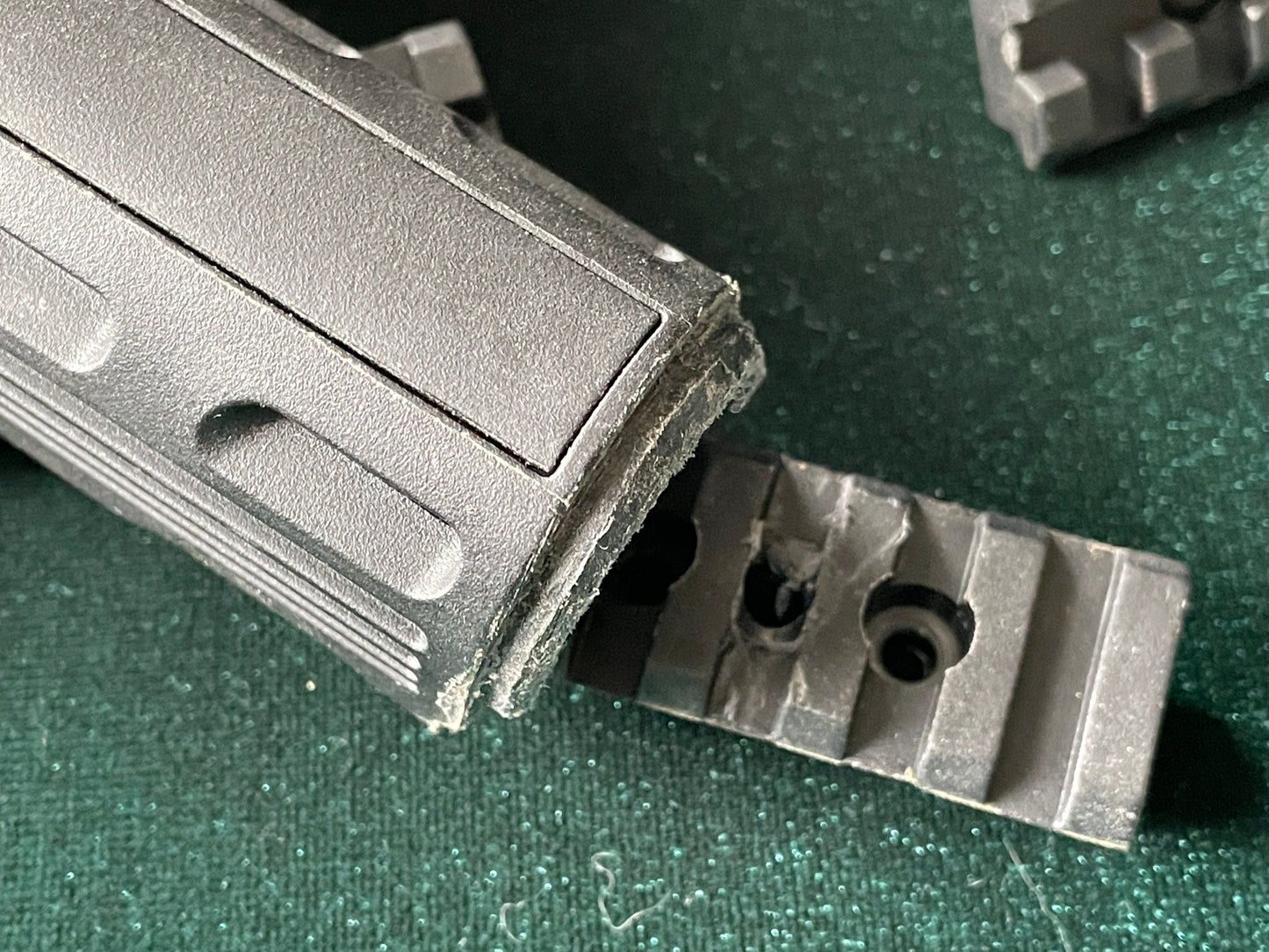 AKM polymer handguard set with rails. Free shipping.