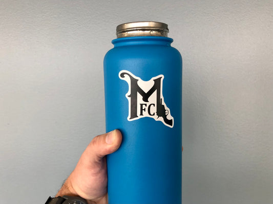 Midwestern 'MFC' logo sticker - Matte