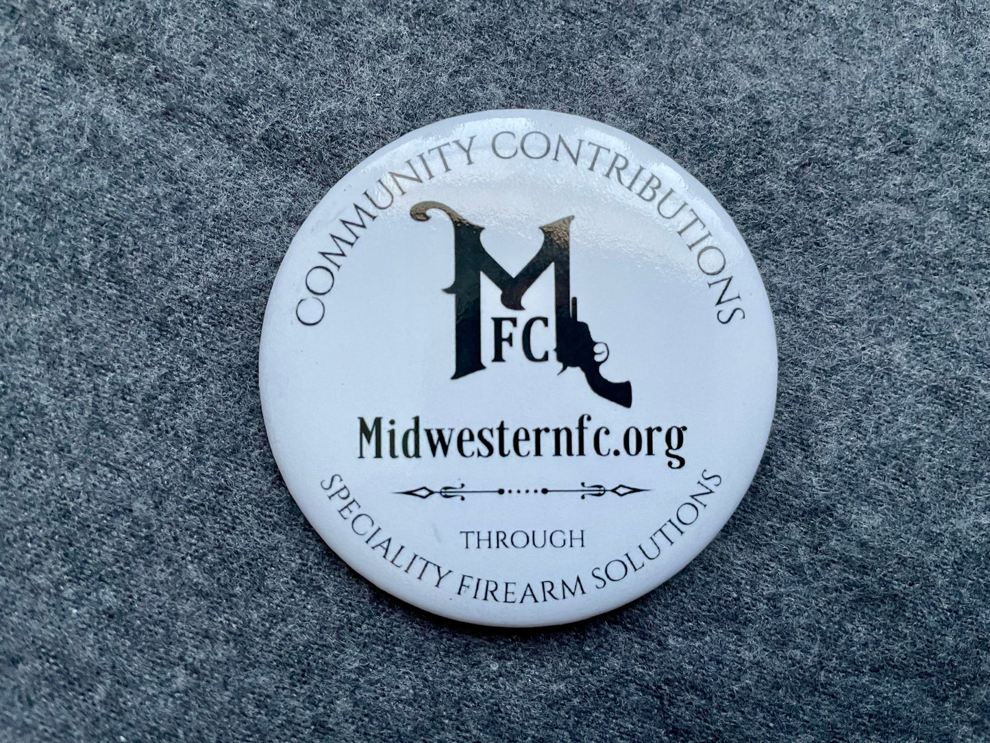 MFC button. Logo with our slogan.