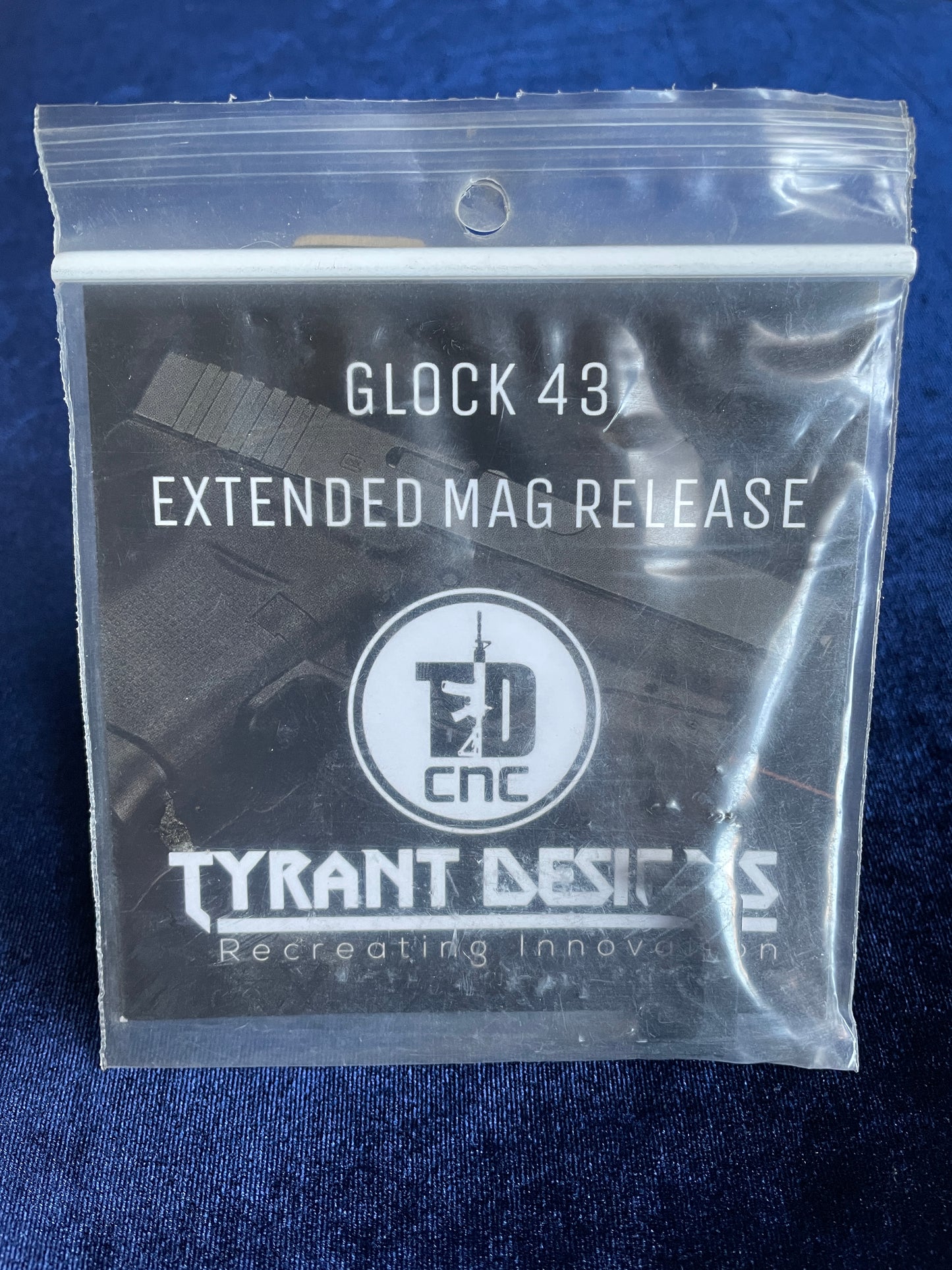 Tyrant Designs Glock 43 extended mag release