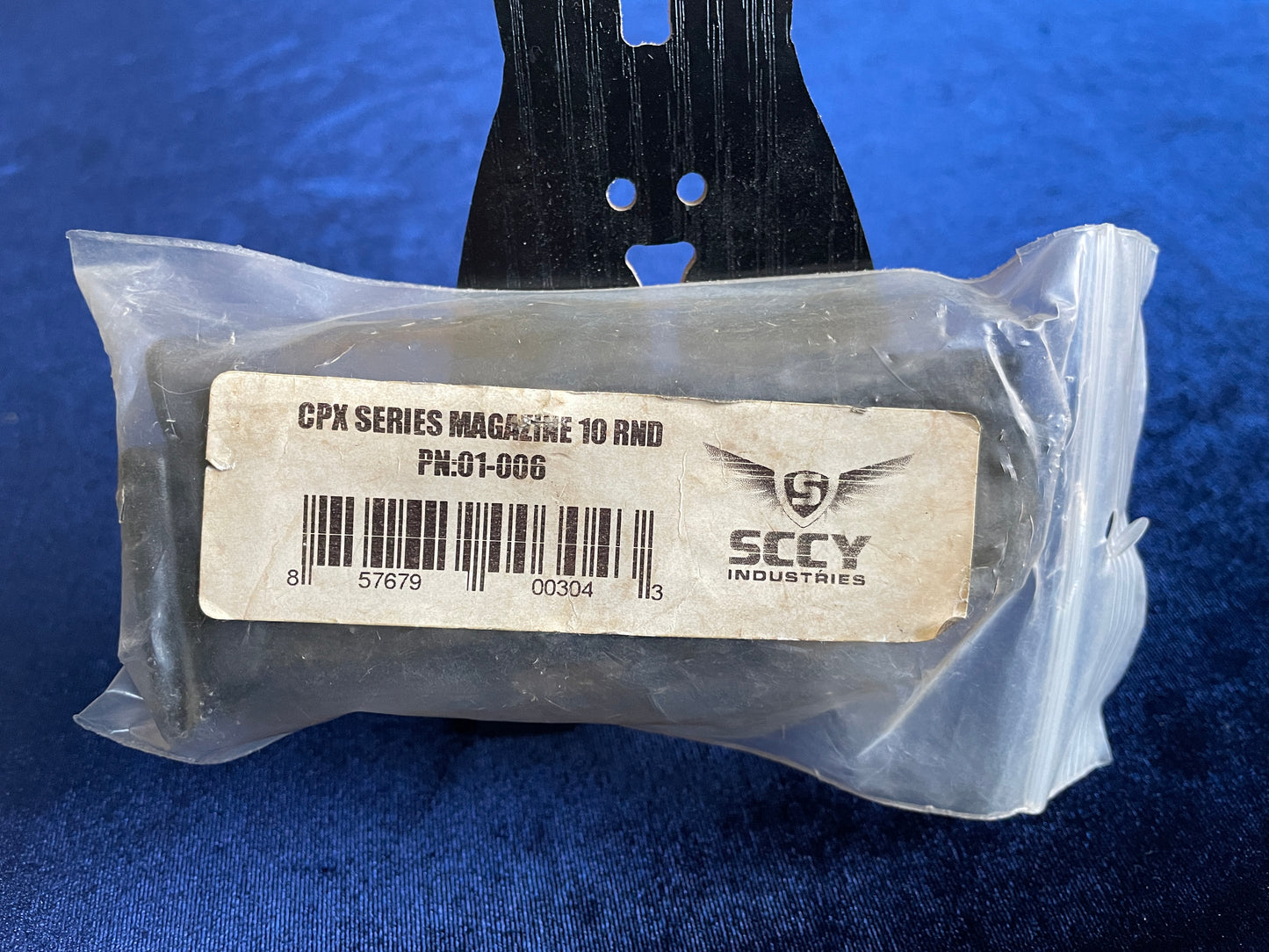 Sccy factory CPX 10 round magazine 9mm.