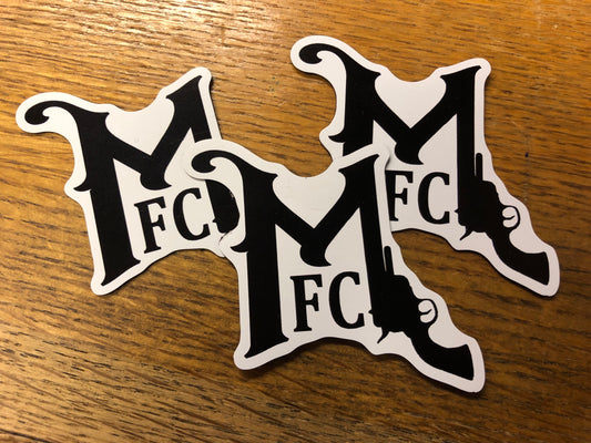 Imán con el logotipo 'MFC' del Medio Oeste
